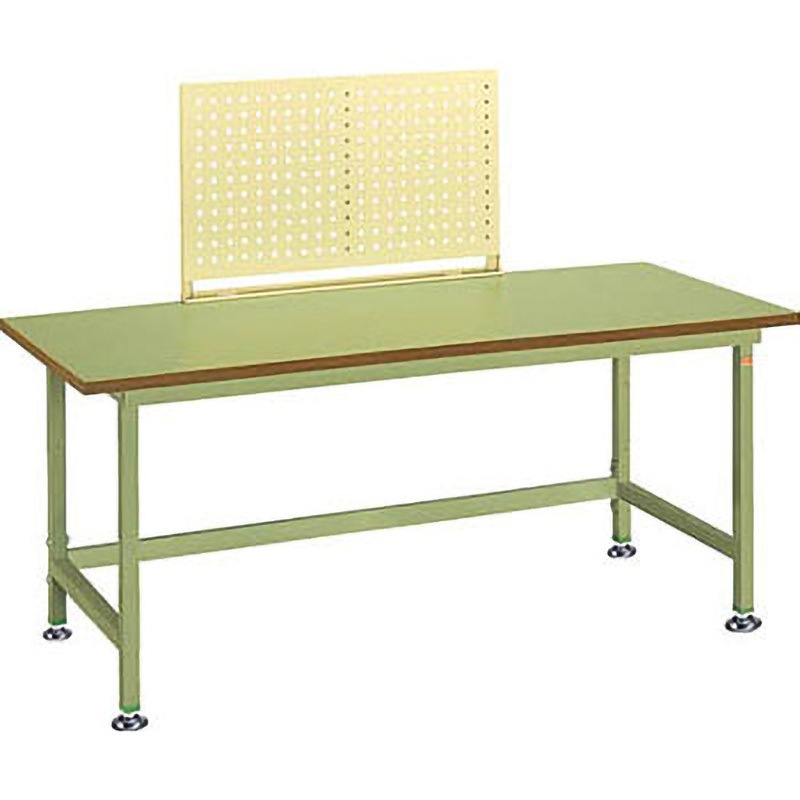 NBL1270W ボード付作業台 大阪製罐 リノリューム製天板 荷重800kg 間口1200mm奥行750mm高さ750mm  NBL1270W