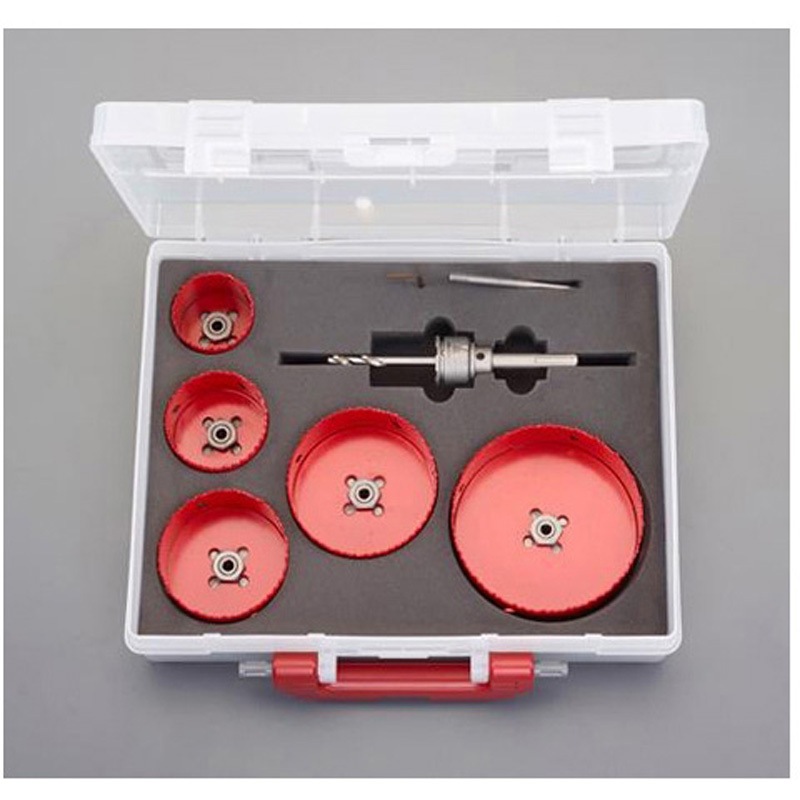 EA823ME-201 バイメタルホールソーセット プラマス用 EA823MEシリーズ 1組 エスコ 【通販モノタロウ】