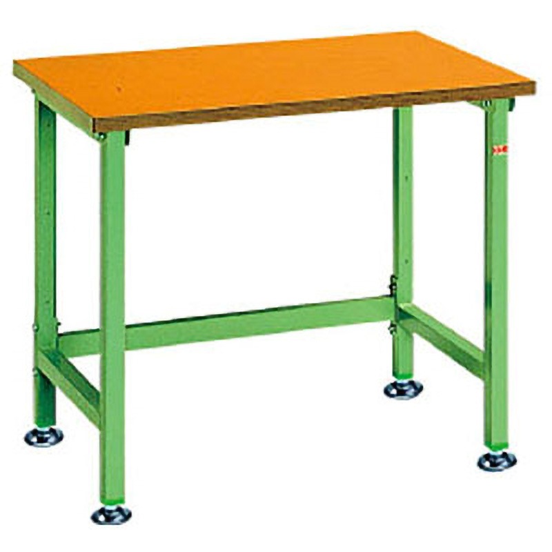 BW960 軽量作業台 大阪製罐 組立式 木製天板 荷重200kg 引出し無 間口900mm奥行600mm高さ750mm