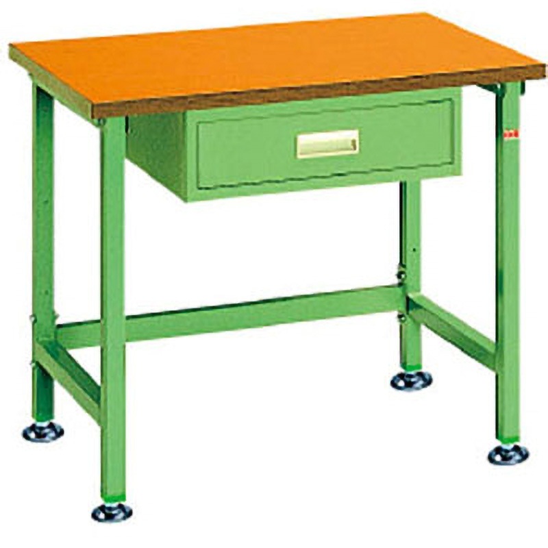 BW963 軽量作業台 大阪製罐 組立式 木製天板 荷重200kg SDB12付 間口900mm奥行600mm高さ750mm  BW963