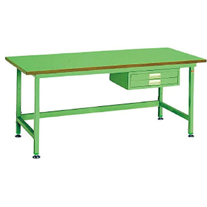 NBL1875 中量作業台 大阪製罐 リノリューム製天板 間口1800mm奥行750mm高さ750mm  NBL1875