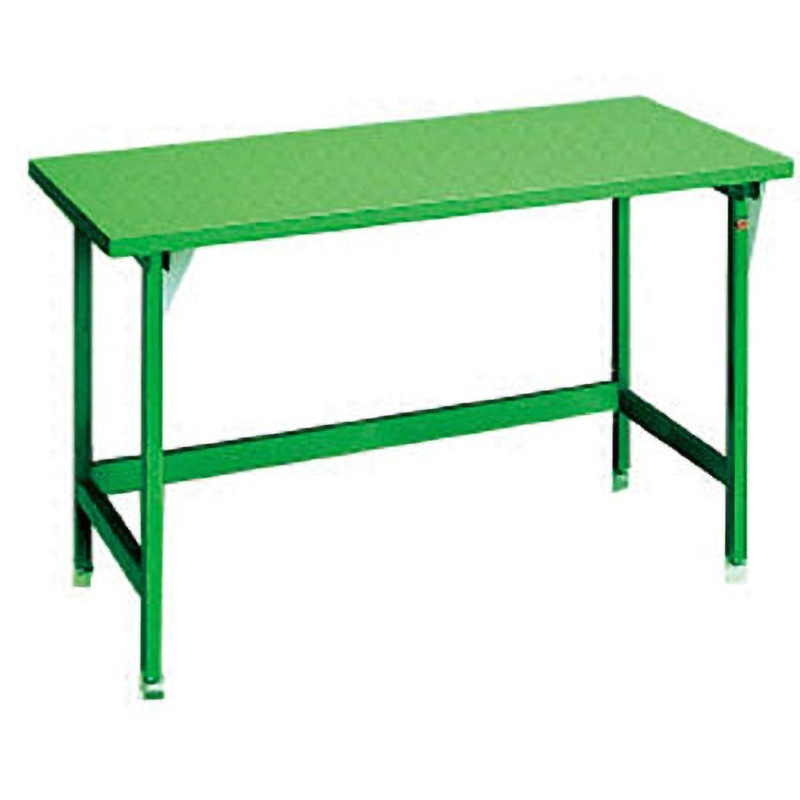 NBS1270 中量作業台 大阪製罐 スチール製天板 荷重800kg 間口1200mm奥行750mm高さ750mm  NBS1270