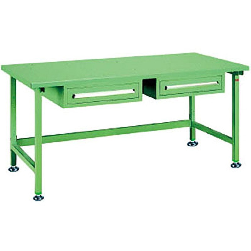 NBS1872 中量作業台 大阪製罐 スチール製天板 間口1800mm奥行750mm高さ750mm  NBS1872