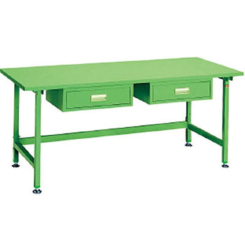 NBS1874 中量作業台 大阪製罐 スチール製天板 間口1800mm奥行750mm高さ750mm  NBS1874