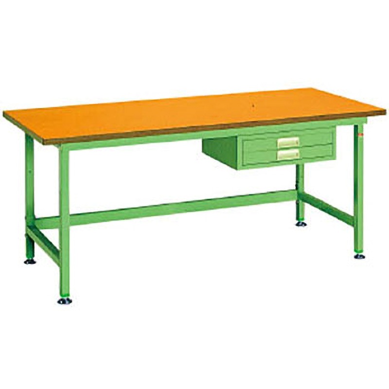 NBW1875 中量作業台 大阪製罐 木製天板 間口1800mm奥行750mm高さ750mm  NBW1875 76,890円