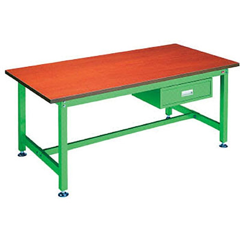 BDW1893 中量作業台BD型 大阪製罐 木製天板 荷重1200kg 間口1800mm奥行900mm高さ750mm  BDW1893