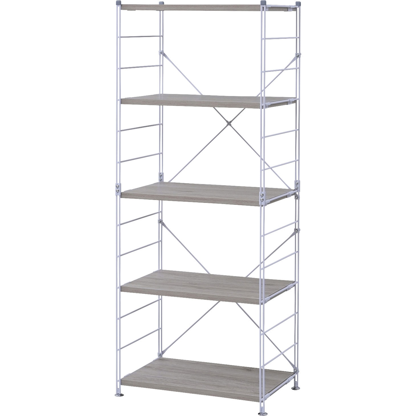 MWS-16645(AIV/SWH) ラック 木製棚板 YAMAZEN(山善) アンティーク