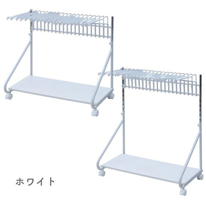 RSL-S20(WH2) 高さが変えられるスラックスハンガー 棚