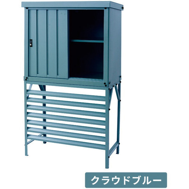 DSSB-098(OD)+TSC-98(OD) 物置 室外機カバー 収納庫 屋外 YAMAZEN(山善
