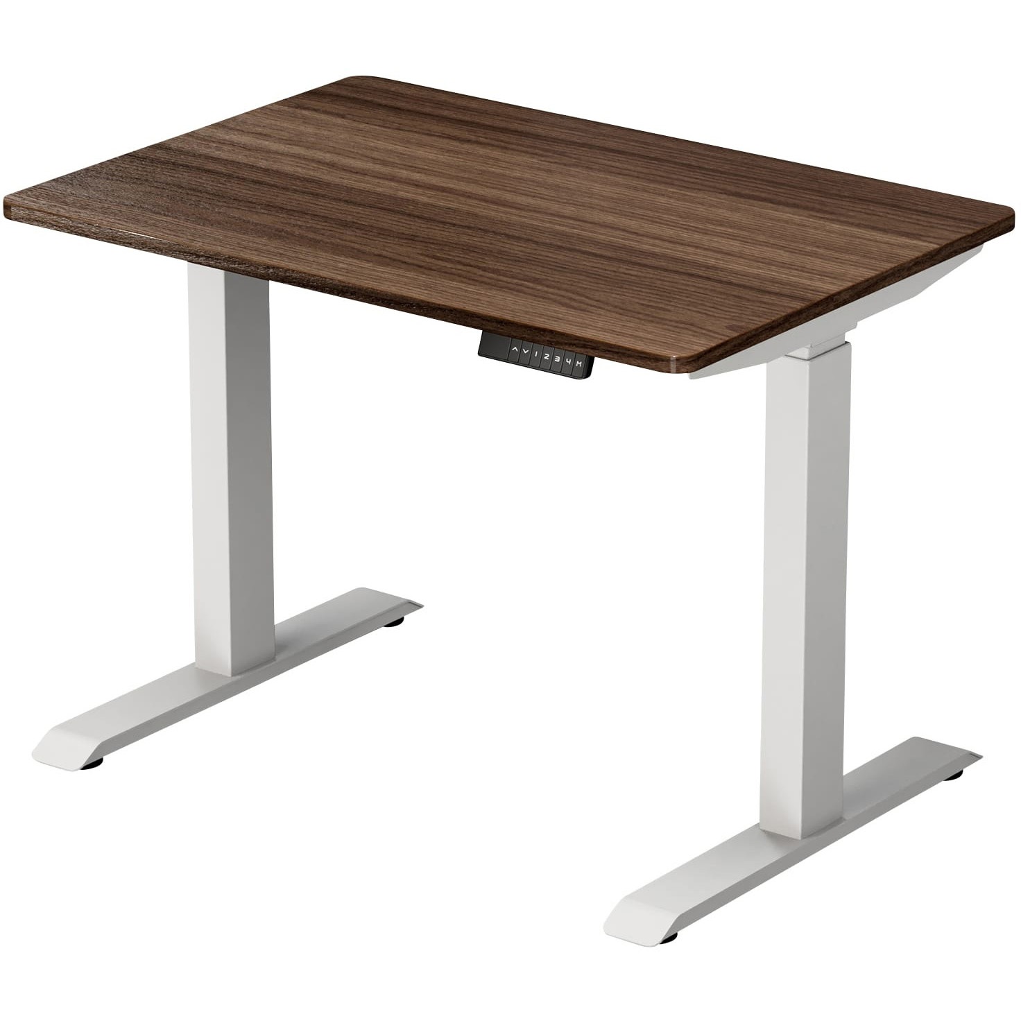 ELD-1070(DBR/MWH) 電動昇降デスク メモリー機能付き 2モーター 幅100/120/140 奥行70 高さ71-117cm YAMAZEN(山善) 幅1000mm