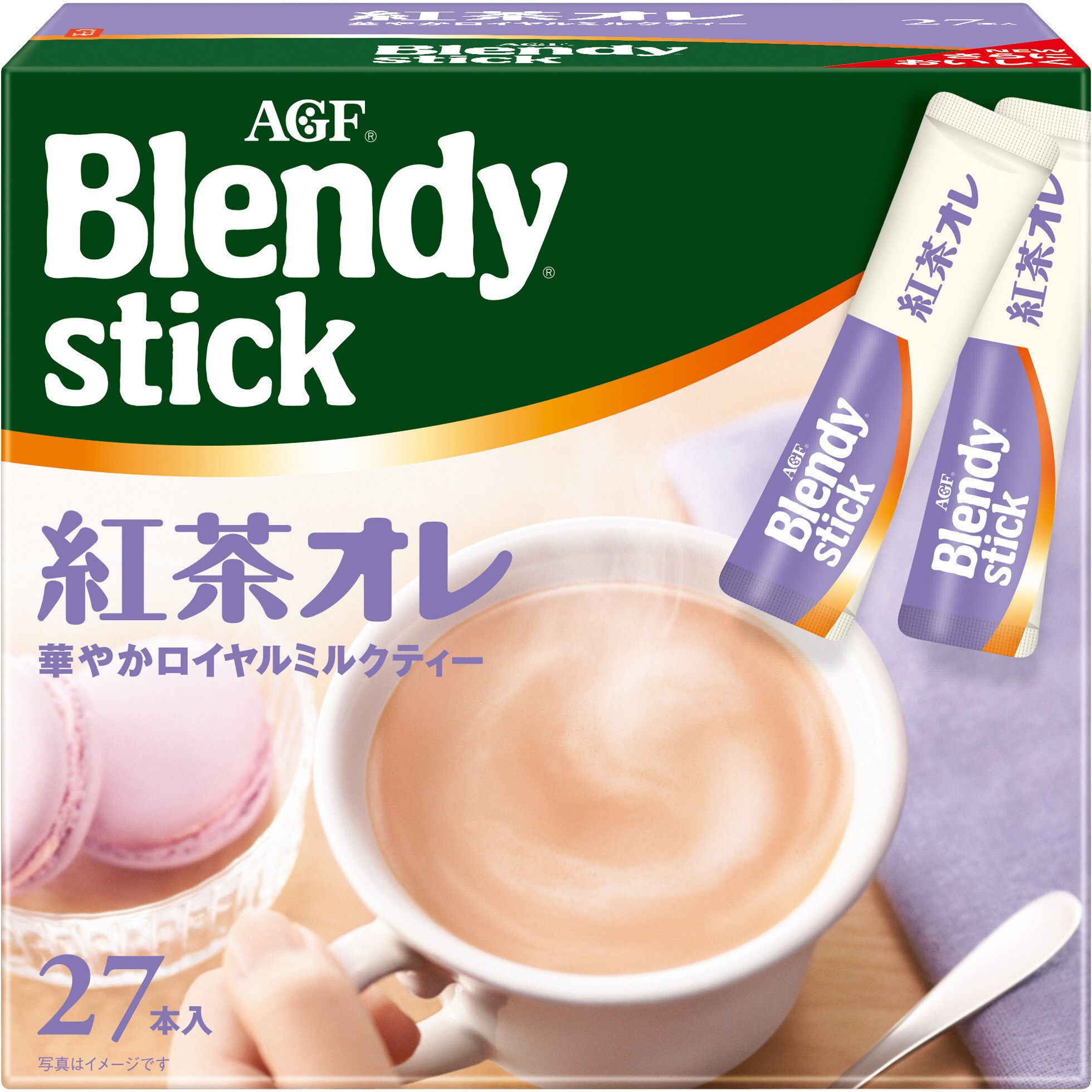 AGF ブレンディ カフェラトリー スティック 芳醇アップルティー 紅茶(7本入*6箱セット)