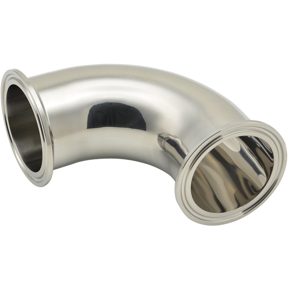 GA-JK153 これエエやん 両ヘルールエルボ サニタリー配管 GAONA(ガオナ) ステンレス製 呼び径1.5S  GA-JK153