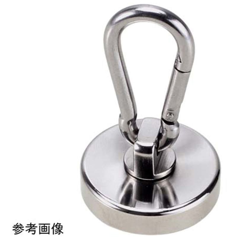TR-MGF003-25-SV マグネットフック カラビナフックタイプ TR-MGF003