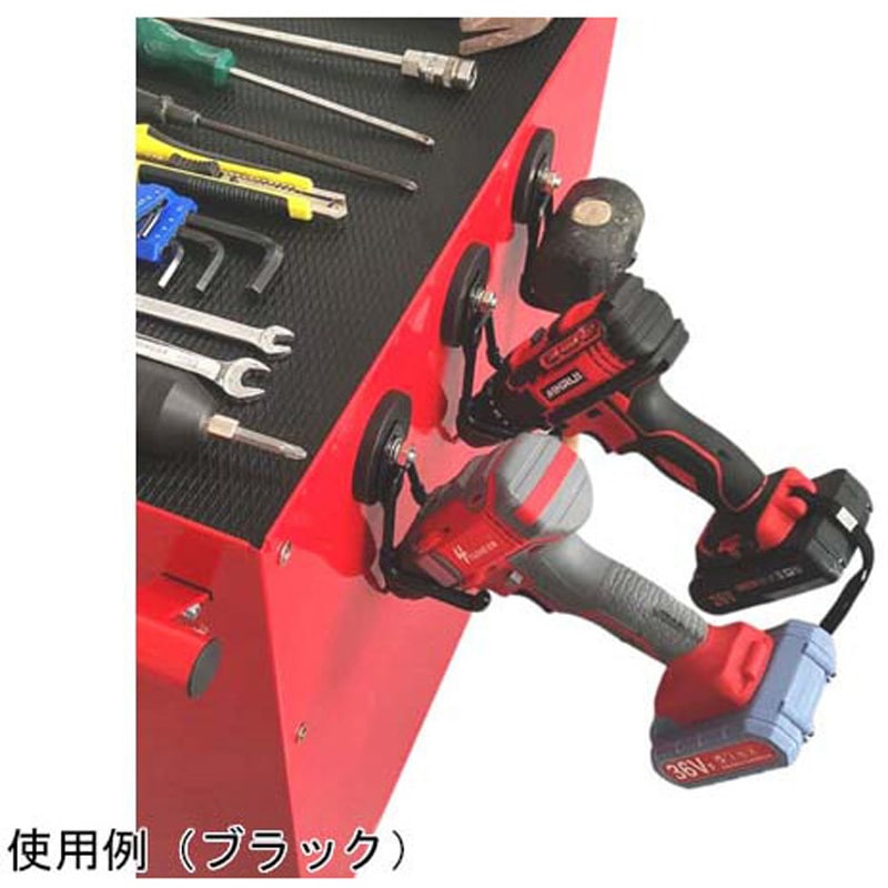 TR-MGF006-BK 工具用フック マグネット式 コンクリートスリーブ