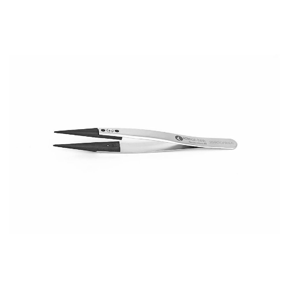 259CCFR.SA.1.IT カーボンファイバーピンセット 先端チップ交換型 ショートボディタイプ 1本 アズワン 【通販モノタロウ】