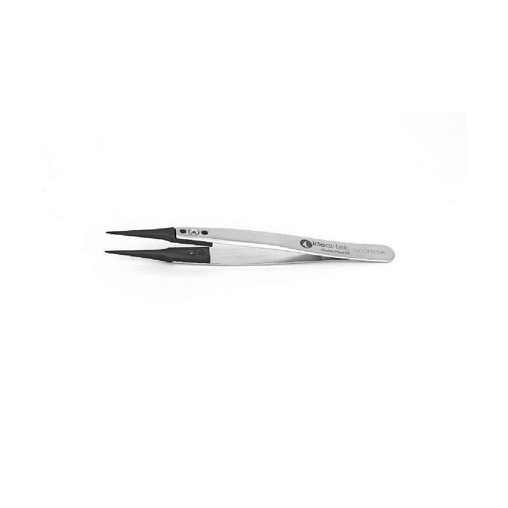 5CCFR.SA.1.IT カーボンファイバーピンセット 先端チップ交換型 ショートボディタイプ 1本 アズワン 【通販モノタロウ】