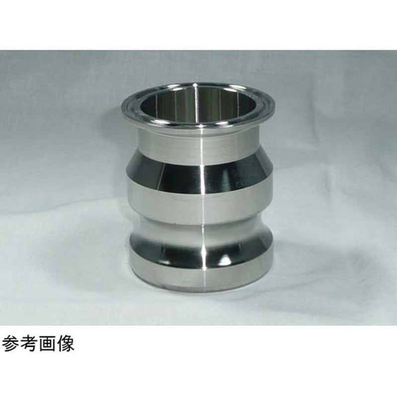 ASF-S2-10S*25-VC SUS 316 CQ-ASF ヘルール×アームロックアダプター ASFシリーズ 1個 コンサス 【通販モノタロウ】