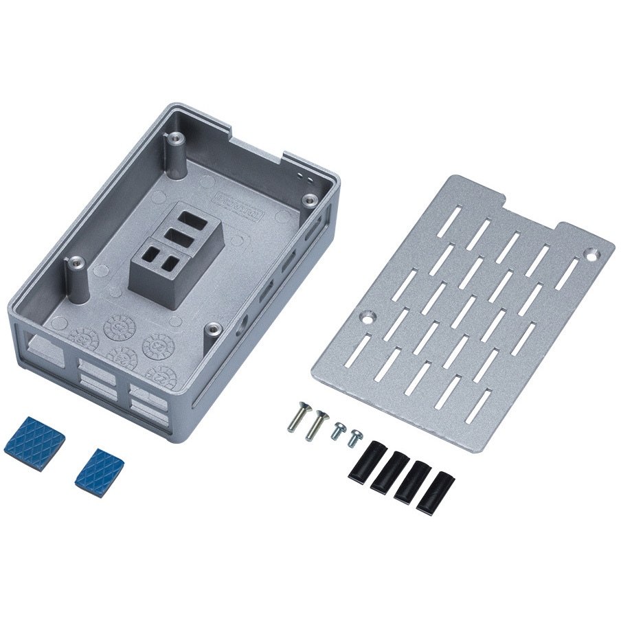 RPH-4B-H-S Raspberry Pi 4B 専用 ヒートシンクケース RPHシリーズ