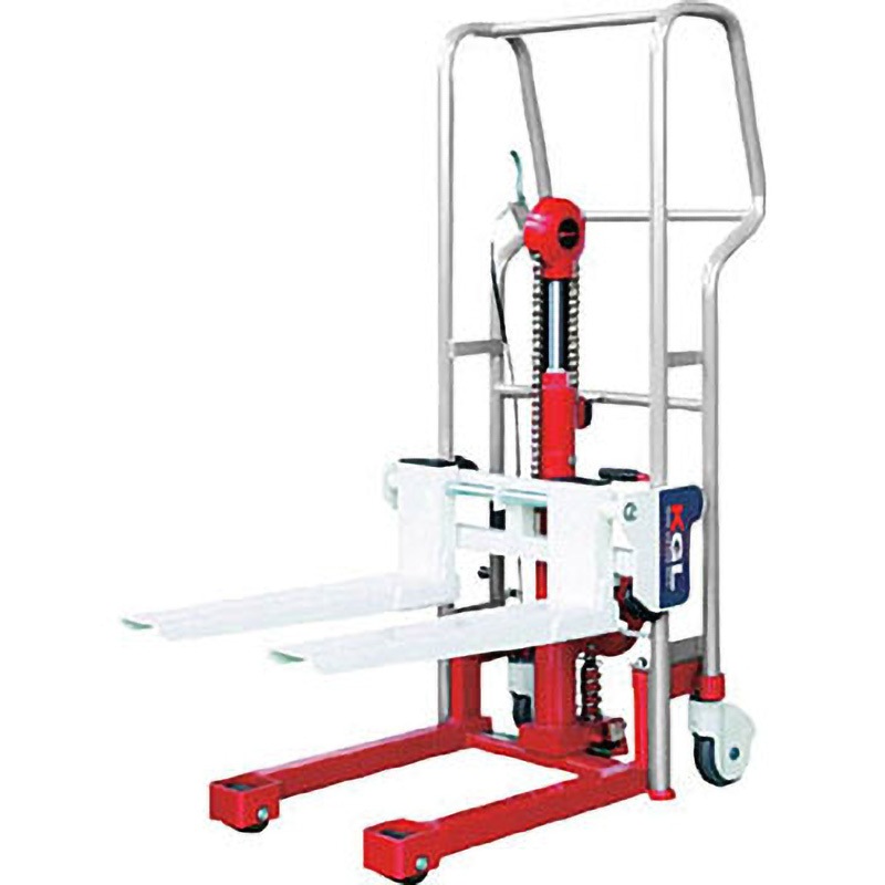 KGL40SHF ビシャモン カンガルリフター ビシャモン 手動式 荷重400kg フォーク高さ95～1120mm全高1375mm  KGL40SHF