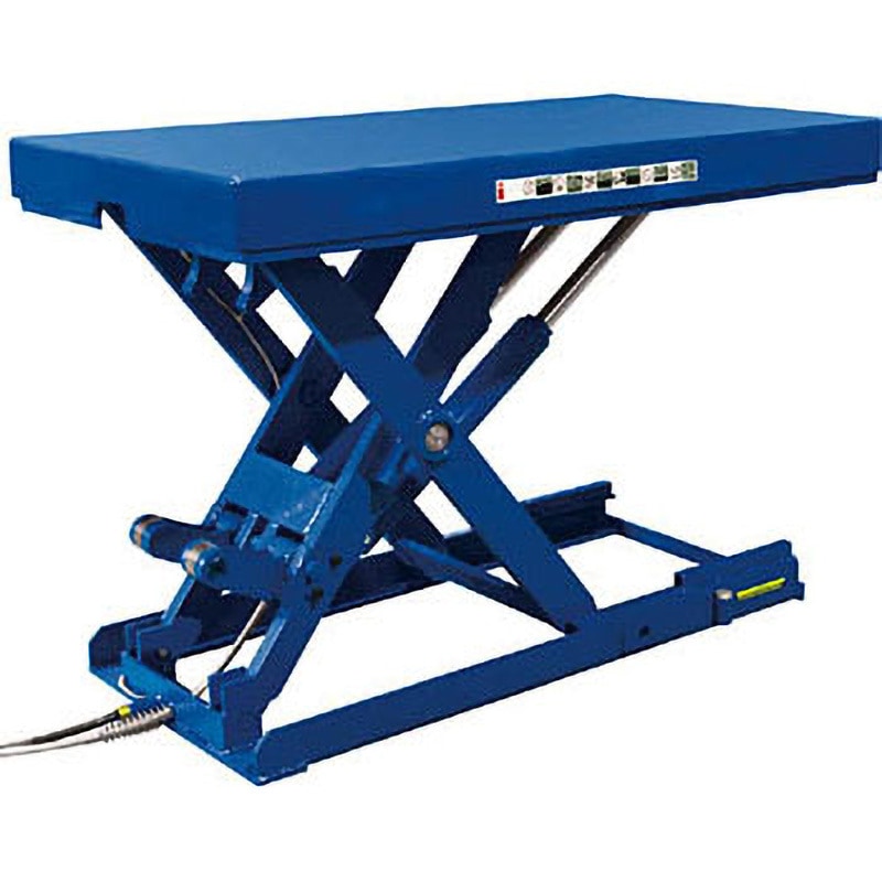 ビシャモン(スギヤス) 手動油圧式トラバーリフト ワイドタイプ (早送り装置付) ST100HWN 最大積載能力：1000kg [送料別途お見積り] ポイント10倍直送品 スギヤス ビシャモン トラバーリフト ST50WN