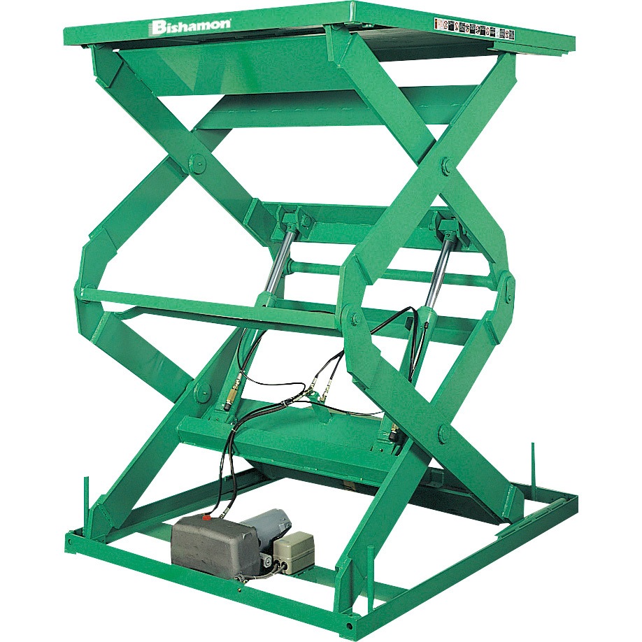 2X10611B ビシャモン テーフルリフト 1TON ビシャモン 荷重1000kg テーブル高さ255～1505mm  2X10611B