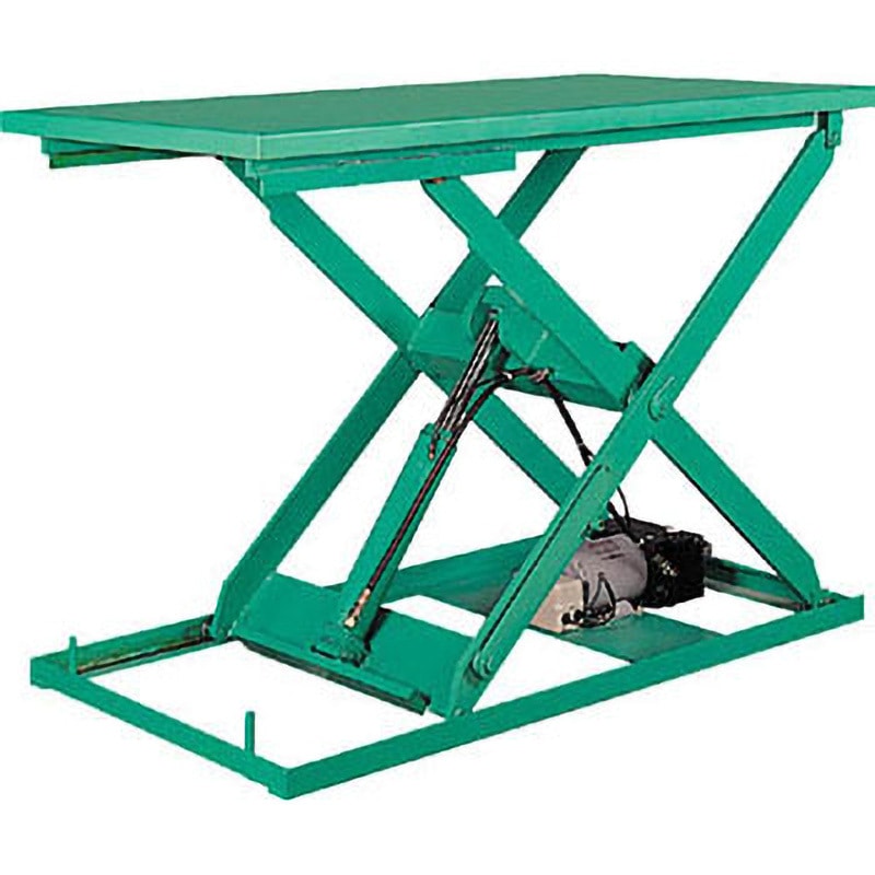 X030812BF ビシャモン テーブルリフト ミニXシリーズ フートシキ ビシャモン 油圧駆動式 荷重300kg 単相100V テーブル高さ150～950mm  X030812BF