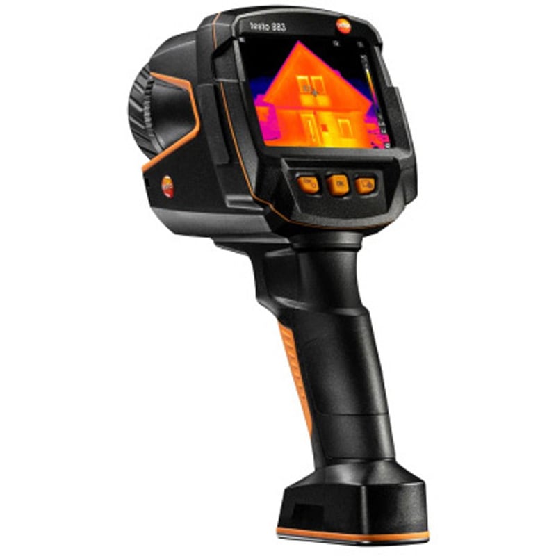 0563 8834 testo 883-1 望遠レンズセット(標準+望遠レンズ) 1セット