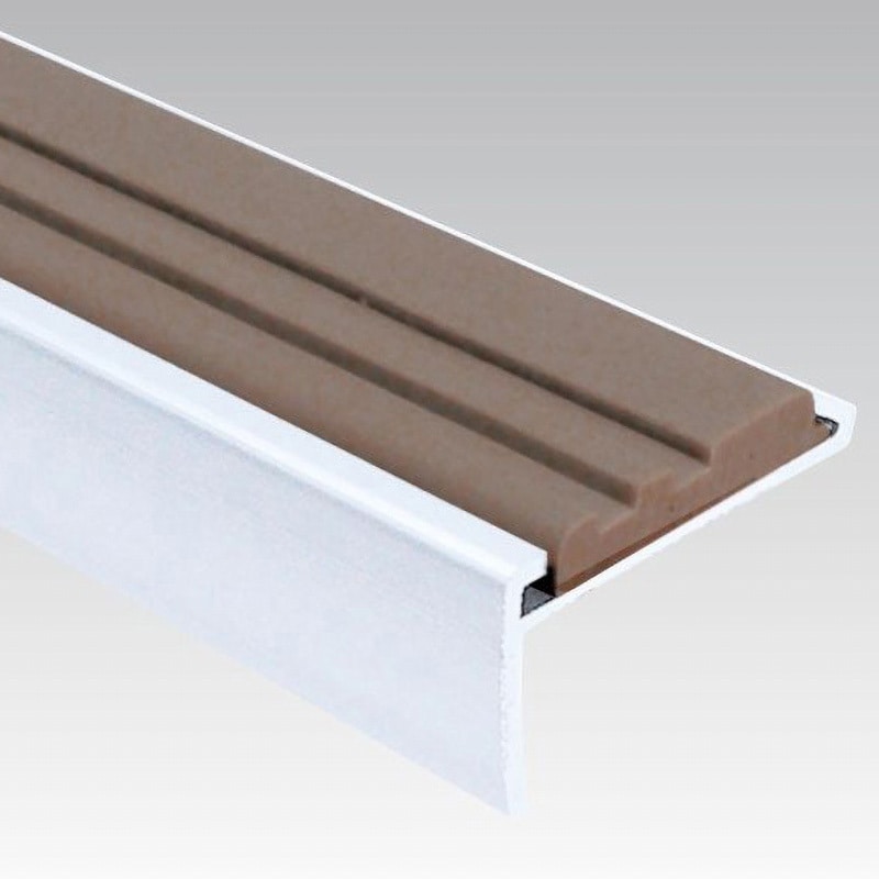 A35PASDP03-2000 パルステップ 外部用階段滑り止め アルミ製ノンスリップ35巾 ゴムタイヤ充填タイプ A35PASD 1本(2000mm) ケージーパルテック 【通販モノタロウ】 5,450円