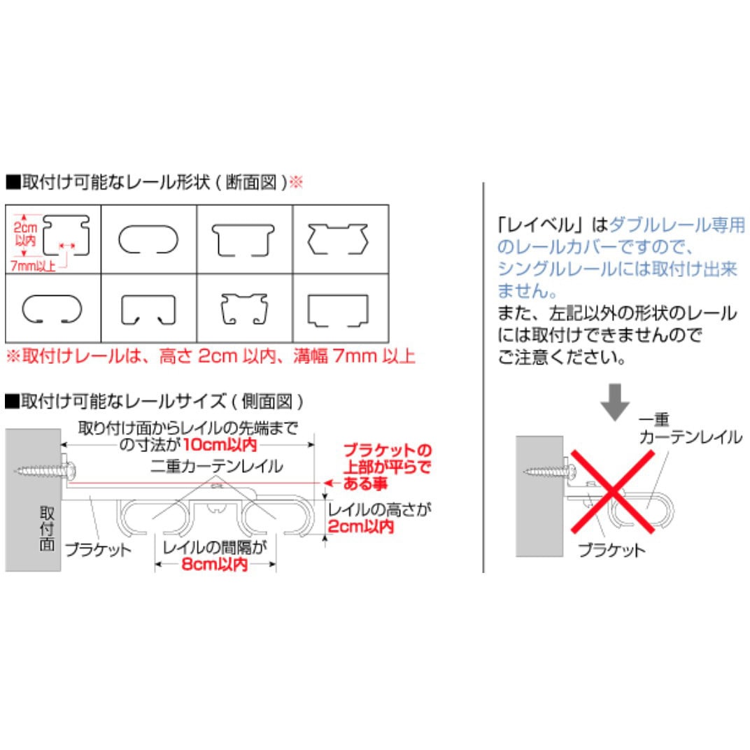 I6003 簡単カーテンボックス レイベル フルネス 1セット I6003 【通販