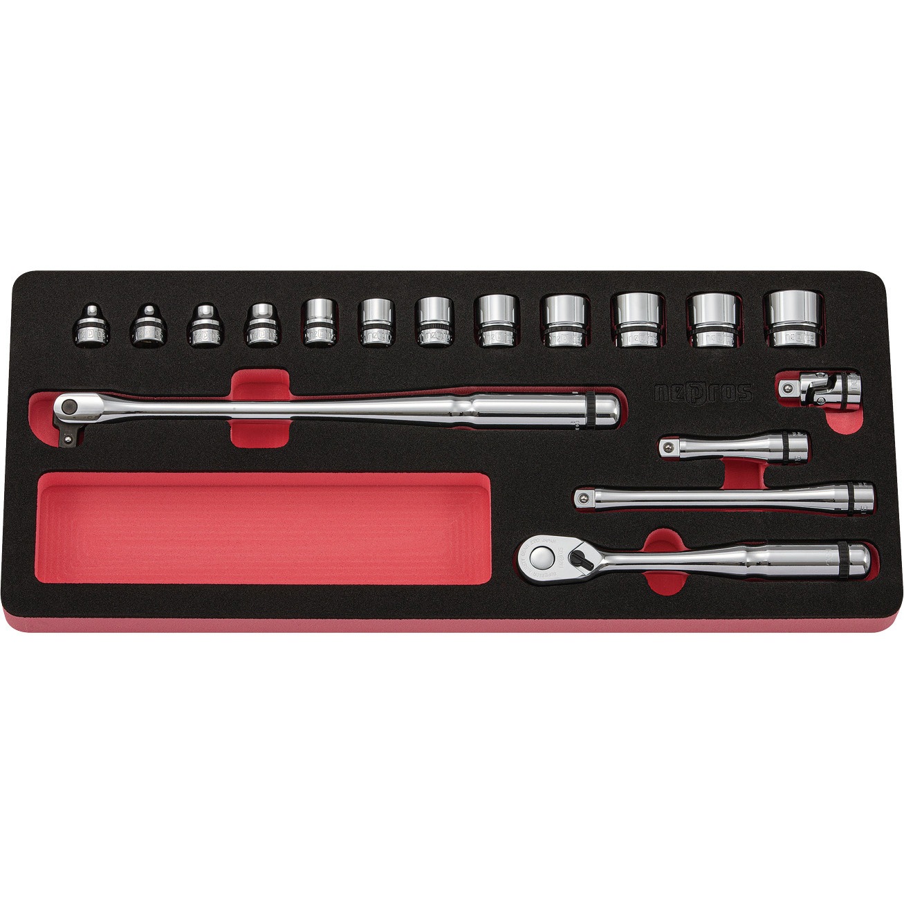 NTB317XC 9.5sq.ソケットレンチセット nepros 入組点数17