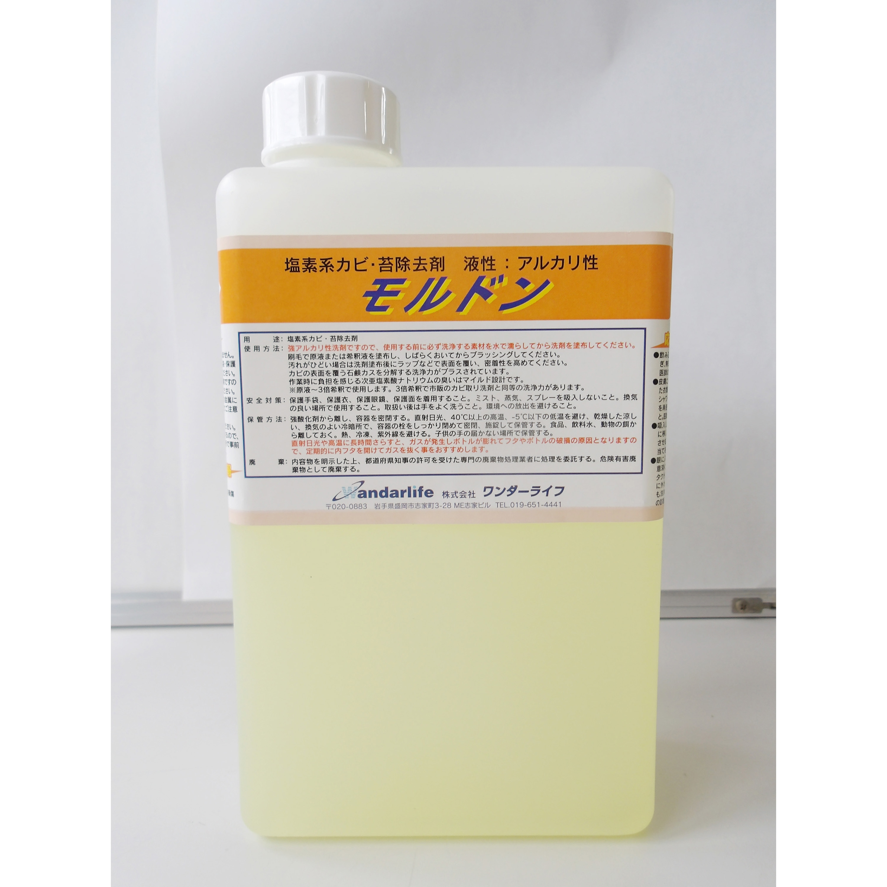 モルドン カビ除去剤 1個(1kg) ワンダーライフ 【通販モノタロウ】