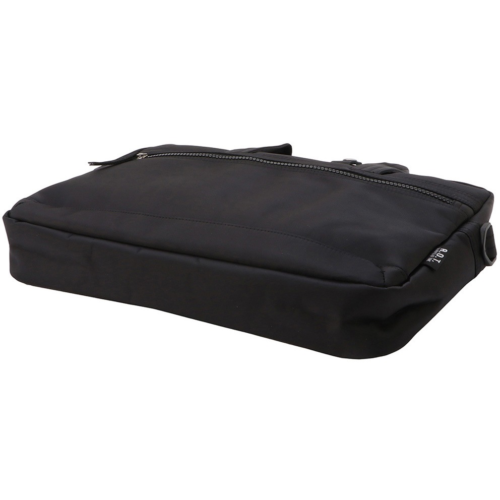 3843 B5ビジネスバッグ A.O.T 2WAY ポリエステル ブラック/グレー色