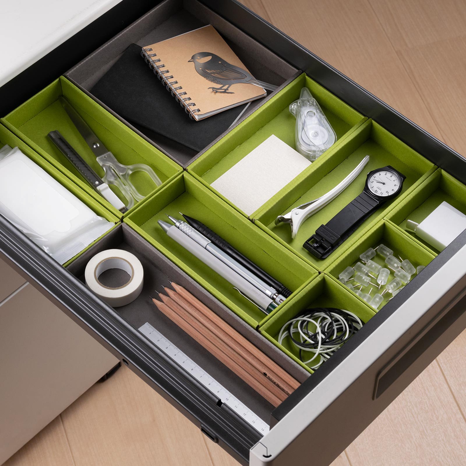 7000004 引き出しキレイ 整理トレイ SHIKI 浅型 1セット(10個