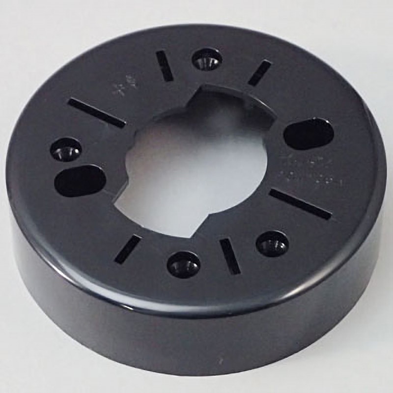 ほぼ未使用！DPcue（製造証明書付） POW-105HK ポリ台(照明器具取付用プラスチック絶縁台) 丸型 未来