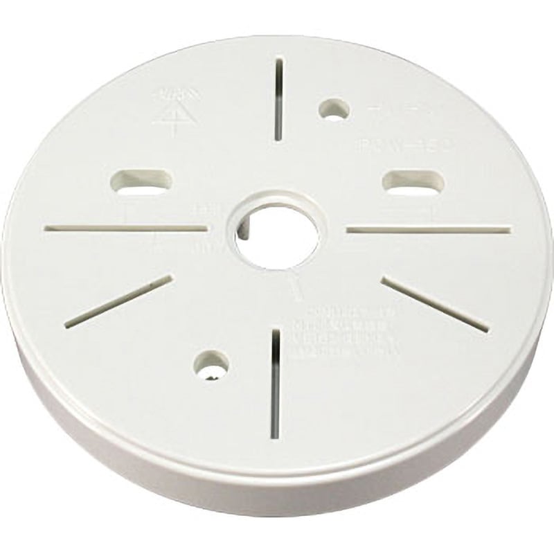 POW-150W ポリ台(照明器具取付用プラスチック絶縁台) 丸型 未来工業