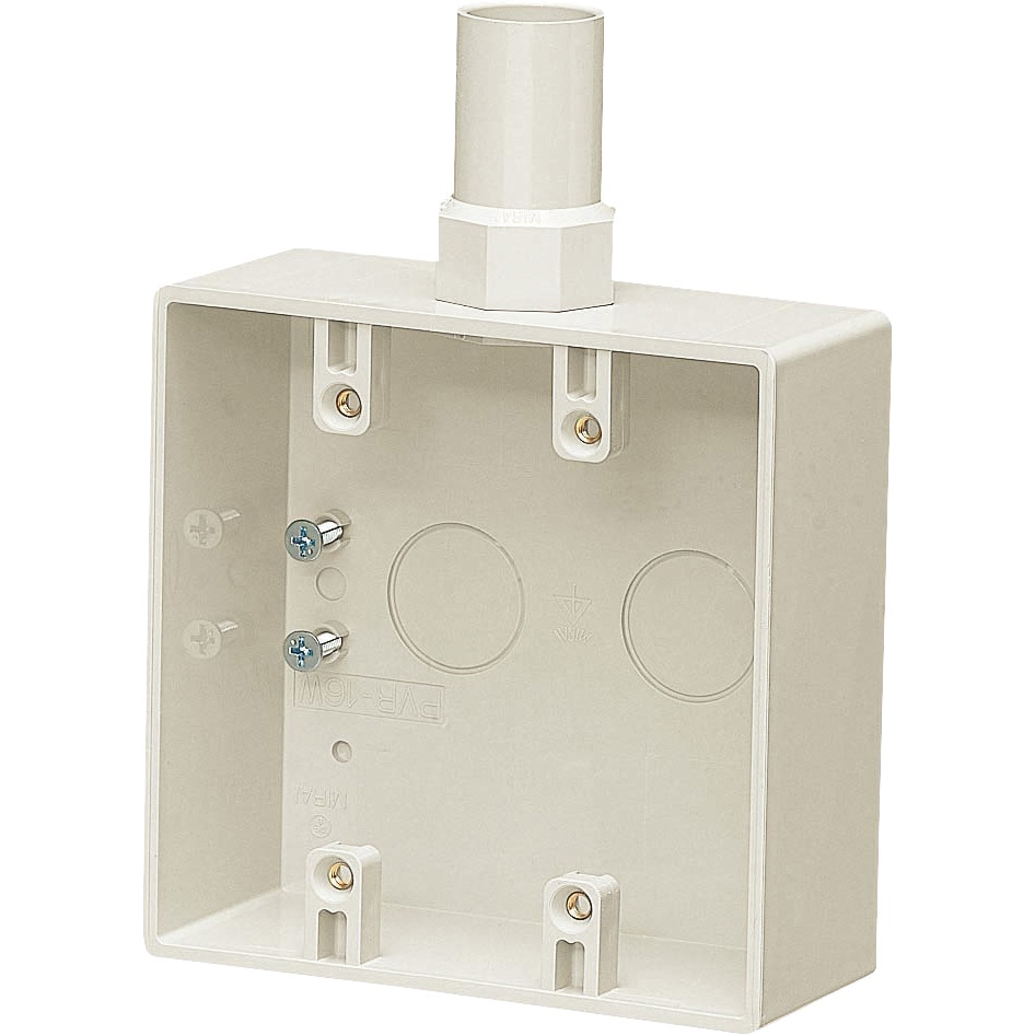 3/2まで専用取り置きです！ 露出スイッチボックス2ヶ用・3ヶ用(2号コネクタ付) 未来工業