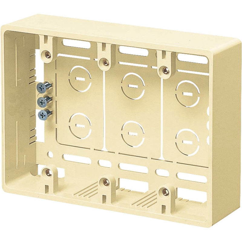 MSB-3YC 深形モール用スイッチボックス(ケーブル配線用露出スイッチ