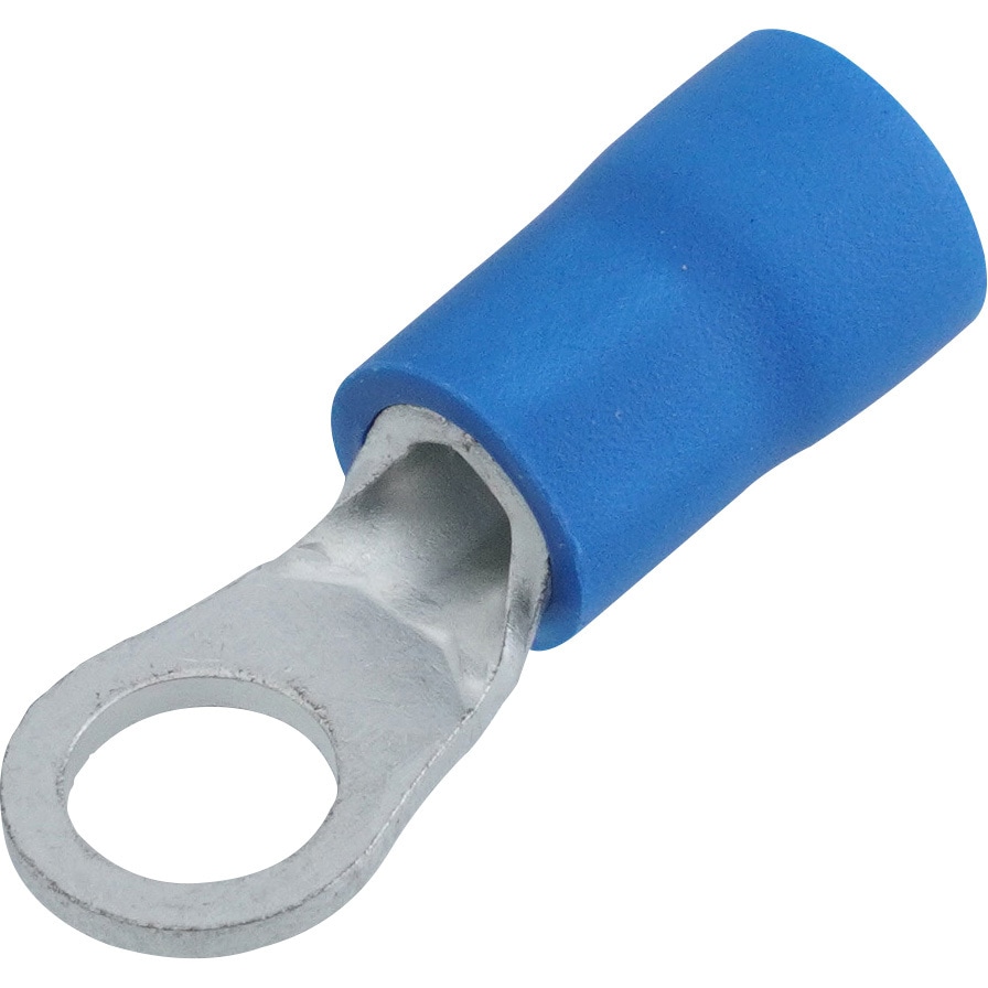 FV2-M4 ビニル絶縁付丸形端子(F形) JST(日本圧着端子製造) 電線抱合範囲1.04～2.63mm<sup>2</sup> 1袋(1000個) 7,918円