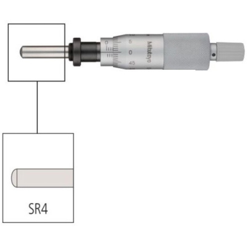 MHN4-25 マイクロメータヘッド (150シリーズ 1台 Mitutoyo(ミツトヨ) 【通販モノタロウ】