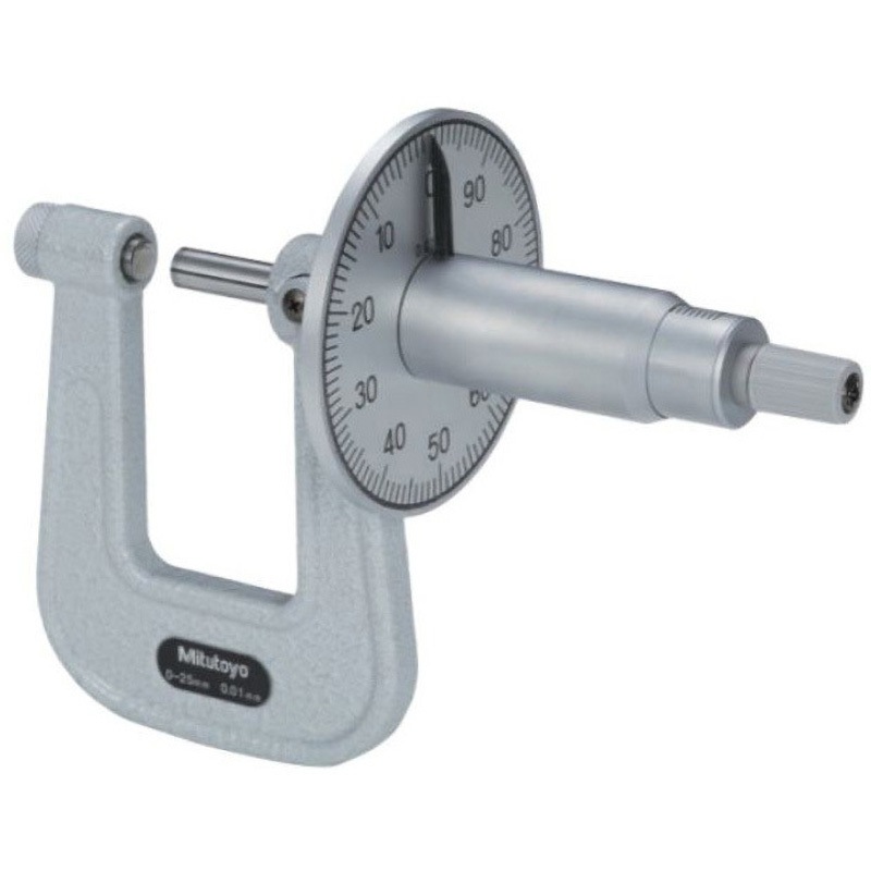 PMM 50-25 119シリーズ 目盛板付鋼板マイクロメータ 1台 Mitutoyo(ミツトヨ) 【通販モノタロウ】