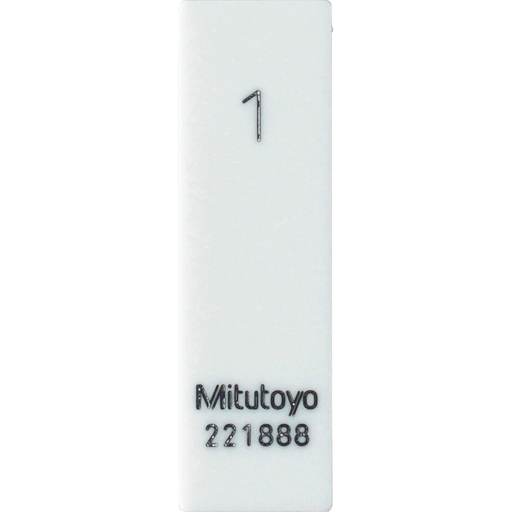 ミツトヨ 611611-02(校正書類付) 鋼製ゲージブロックバラ 1.00mm 0級