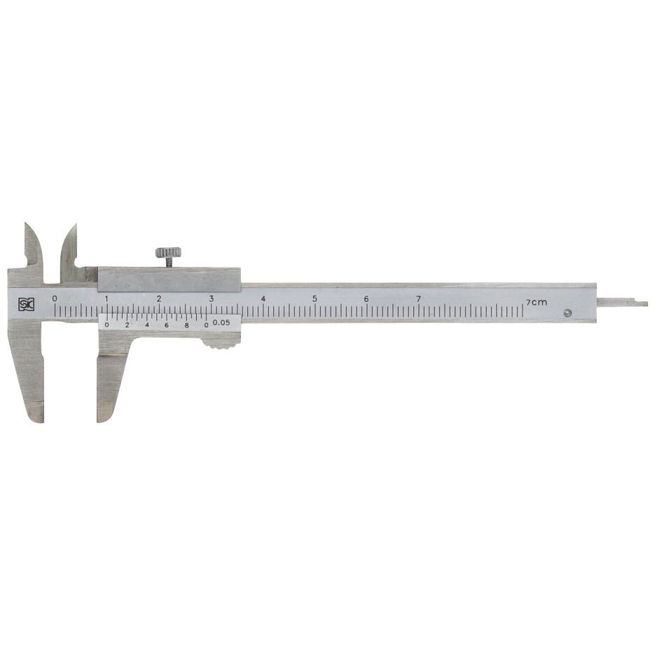 VC-07 シルバーM型ノギス SK(新潟精機) 最大測定長70mm 【通販モノタロウ】
