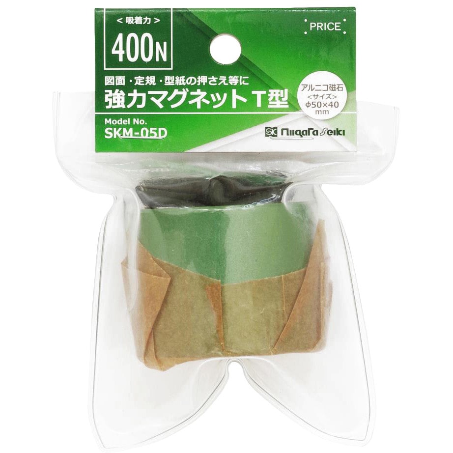 SKM-05D 強力マグネット SK(新潟精機) アルニコ磁石 吸着力392N SKM