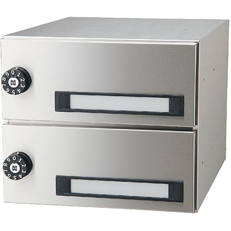 郵便受箱 （ダイヤル錠付）前入後出型 SMP-19-2FR （代引き不可） 神栄HC 集合郵便受箱 SMP-19-2FR・SMP-19-3FR ⁄ 建築金物通販秋本