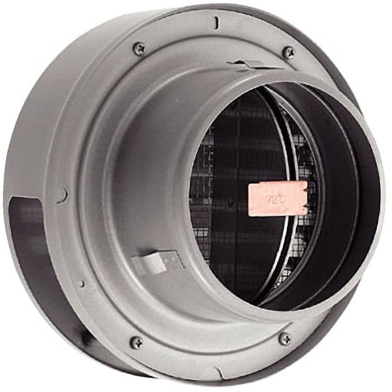 u.神栄ホームクリエイト換気口部品 フラット型フード付ガラリ(水切