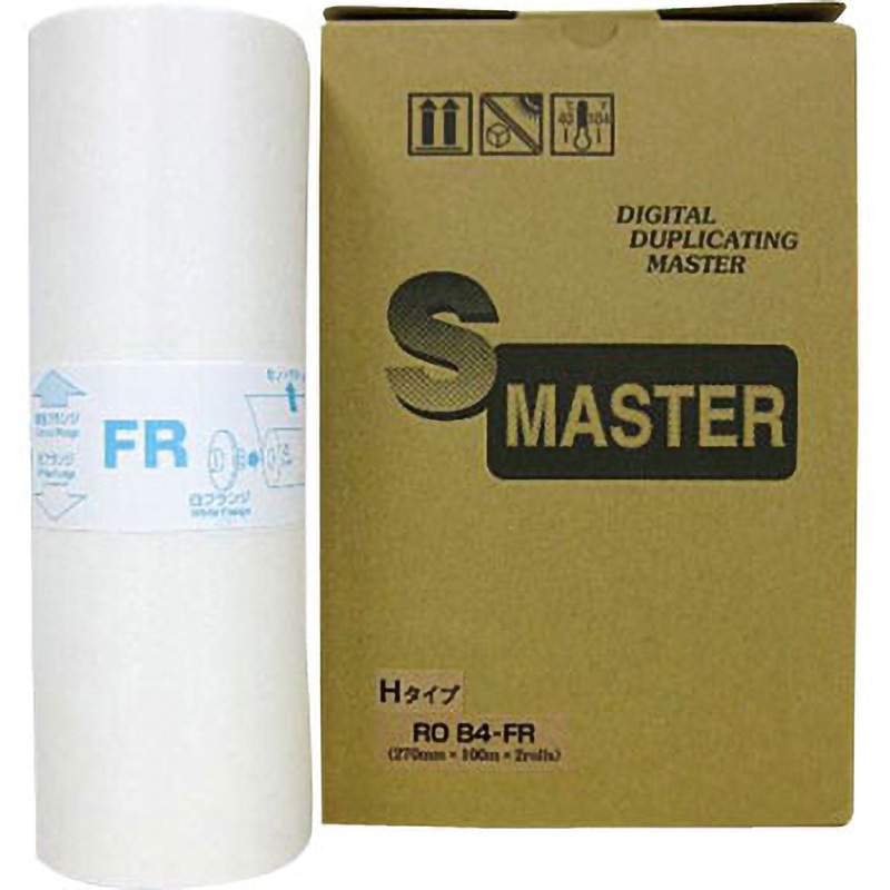 ROB4-FR Hタイプ 【リソー対応】軽印刷機用汎用マスター ROB4-FR 1セット(2本) ノーブランド 【通販モノタロウ】