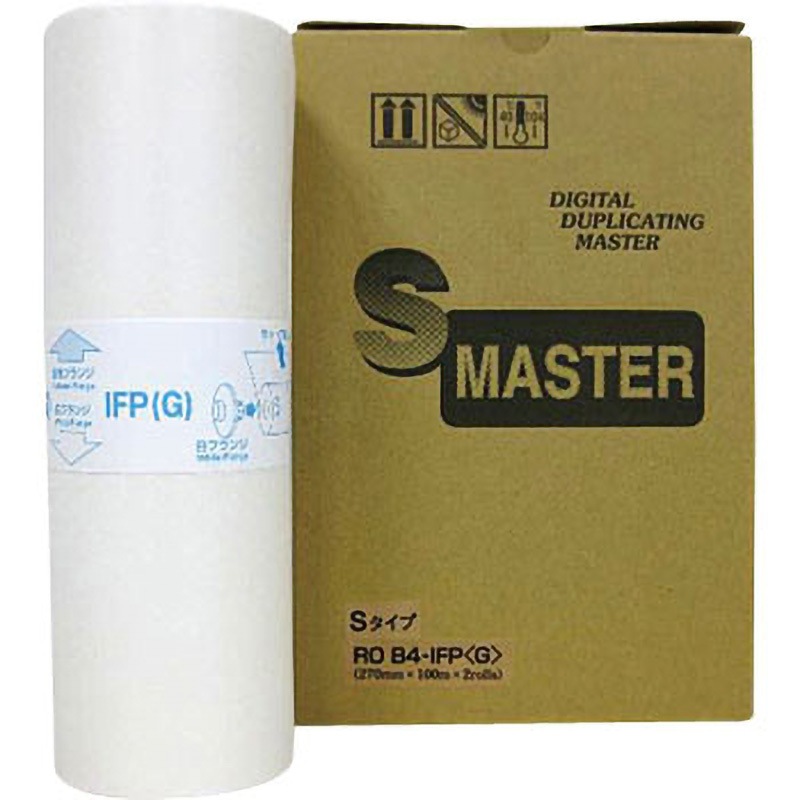 ROB4-IFP<G> Sタイプ 【リソー対応】軽印刷機用汎用マスター ROB4-IFP＜G＞ 1セット(4本) ノーブランド 【通販モノタロウ】