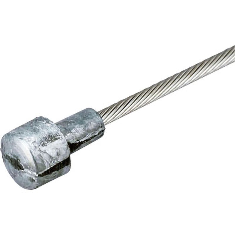 ブレーキインナーケーブル 自転車用 ロード用 エンド付