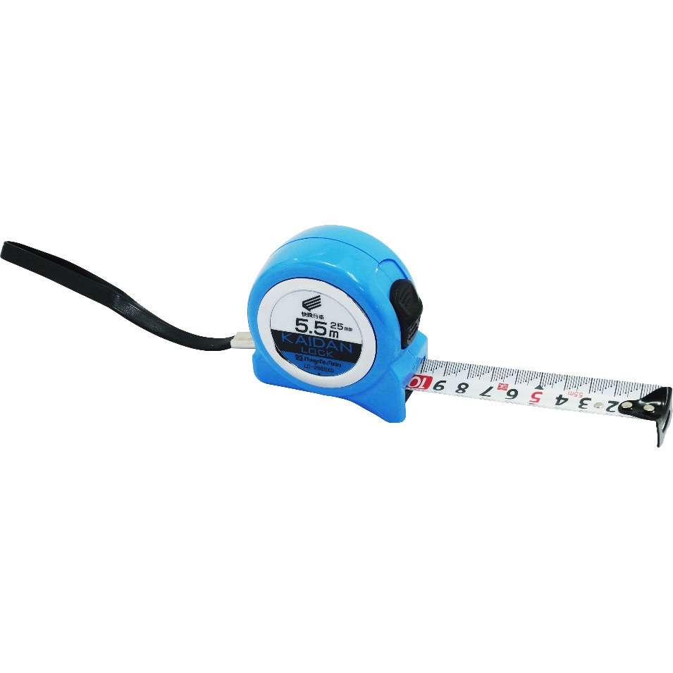 LC-2555KD KAIDANロック SK(新潟精機) メートル 片面目盛 材質(テープ