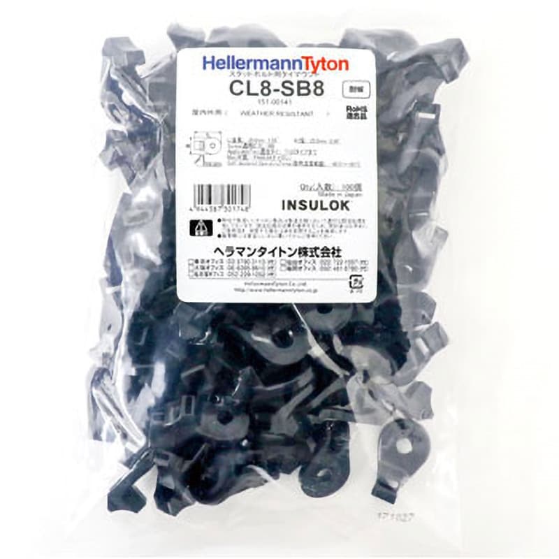 CL8-SB8 スタットボルト用マウント 1袋(100個) ヘラマンタイトン(旧